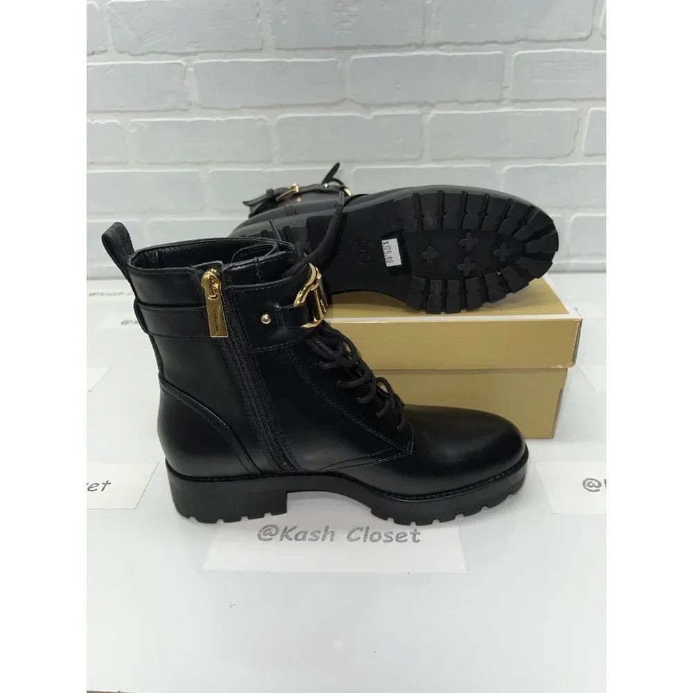New Michael kors boots Kincaid Lace up boots - Black Various sizes available_5